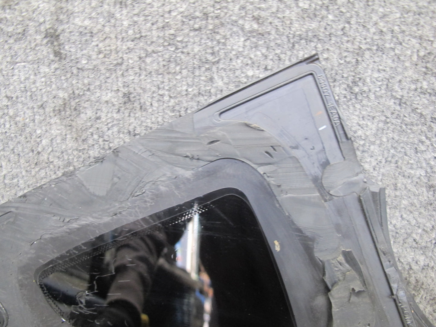 09-20 Nissan Z34 370Z Coupe Rear Left Quarter Window Glass OEM