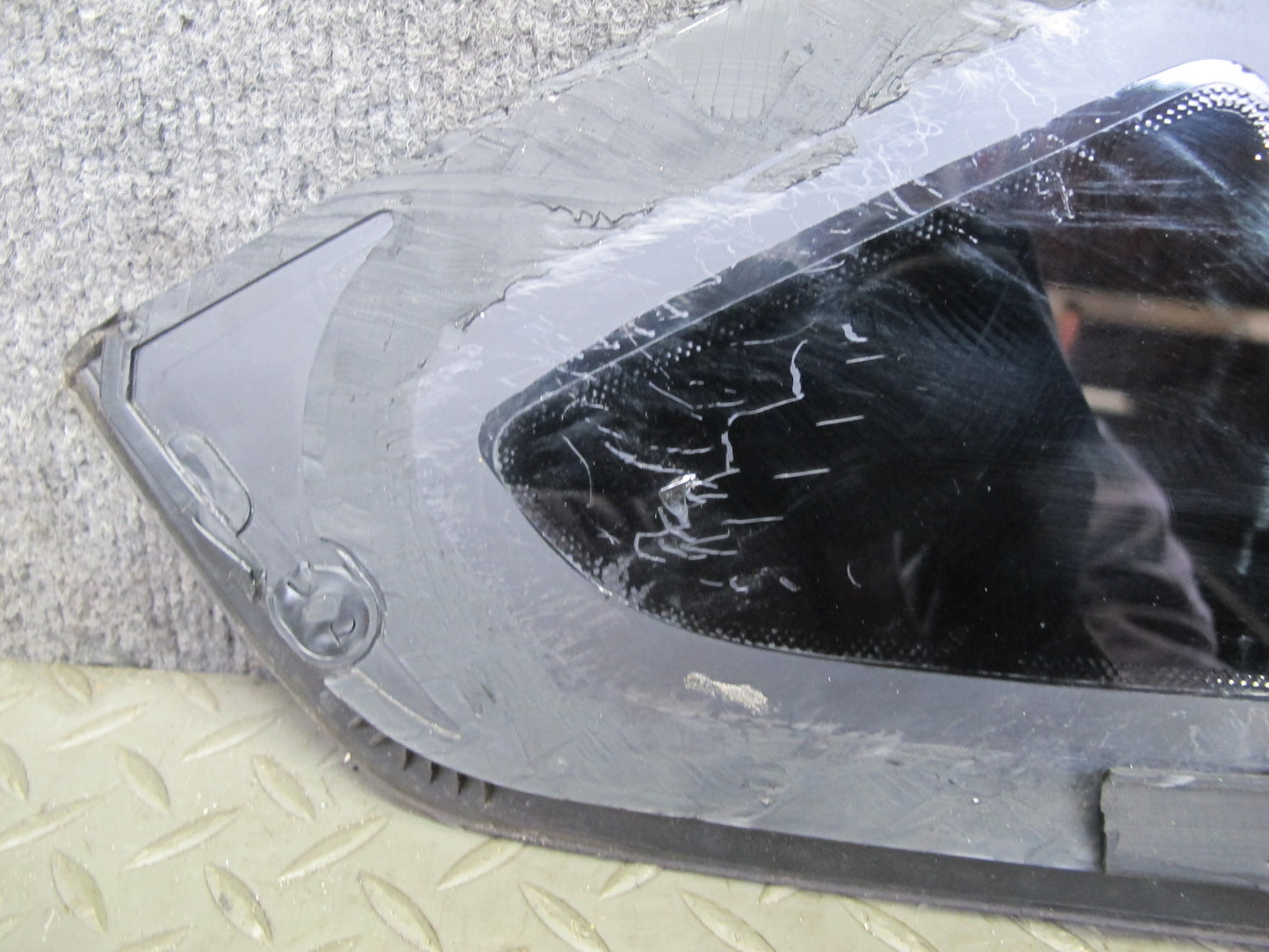 09-20 Nissan Z34 370Z Coupe Rear Left Quarter Window Glass OEM