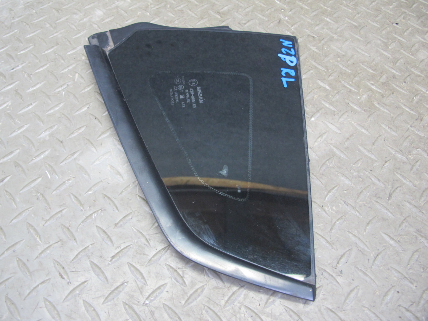 09-20 Nissan Z34 370Z Coupe Rear Left Quarter Window Glass OEM