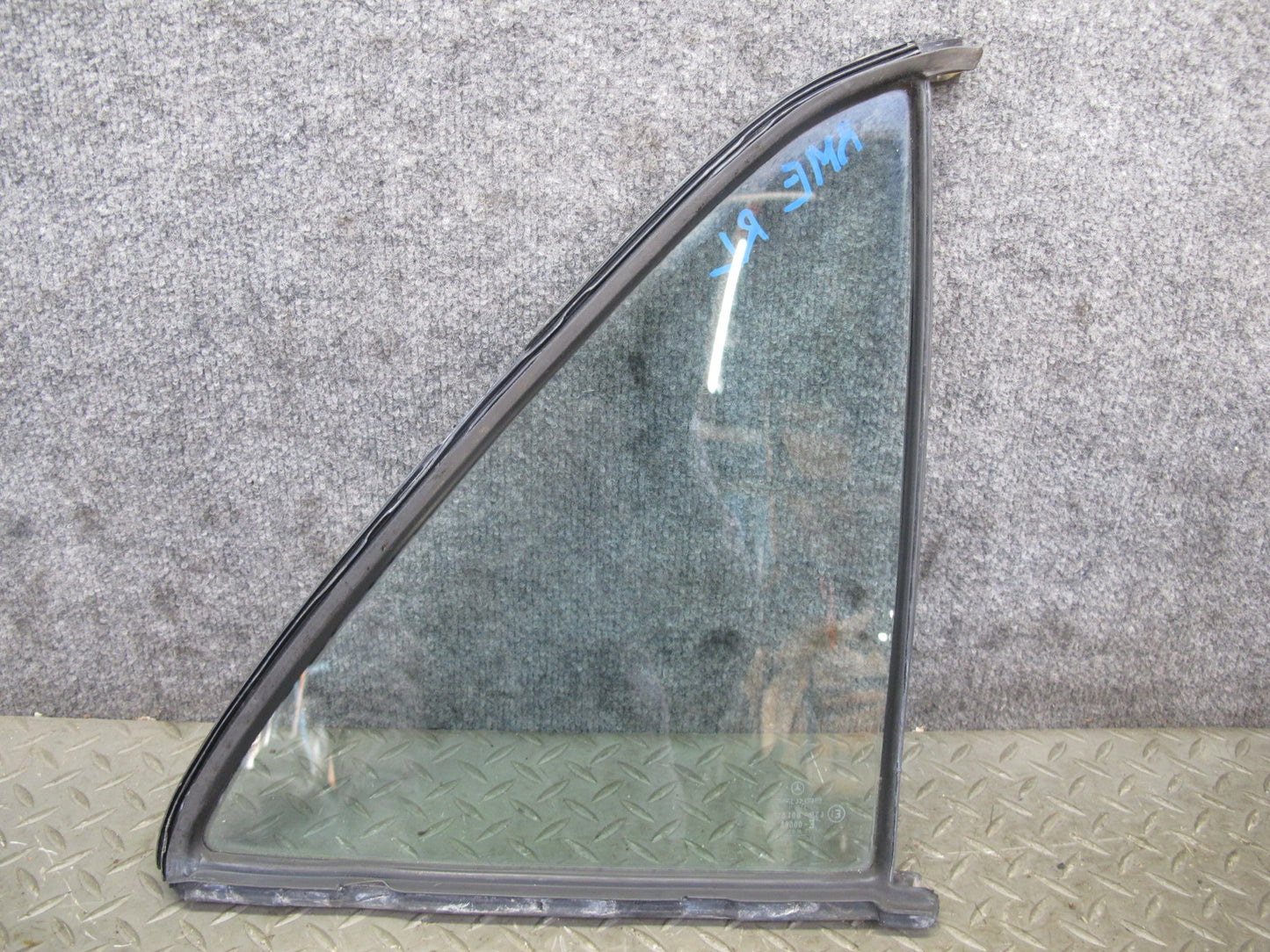 77-85 Mercedes W123 300D Sedan Rear Left Door Vent Glass Window OEM