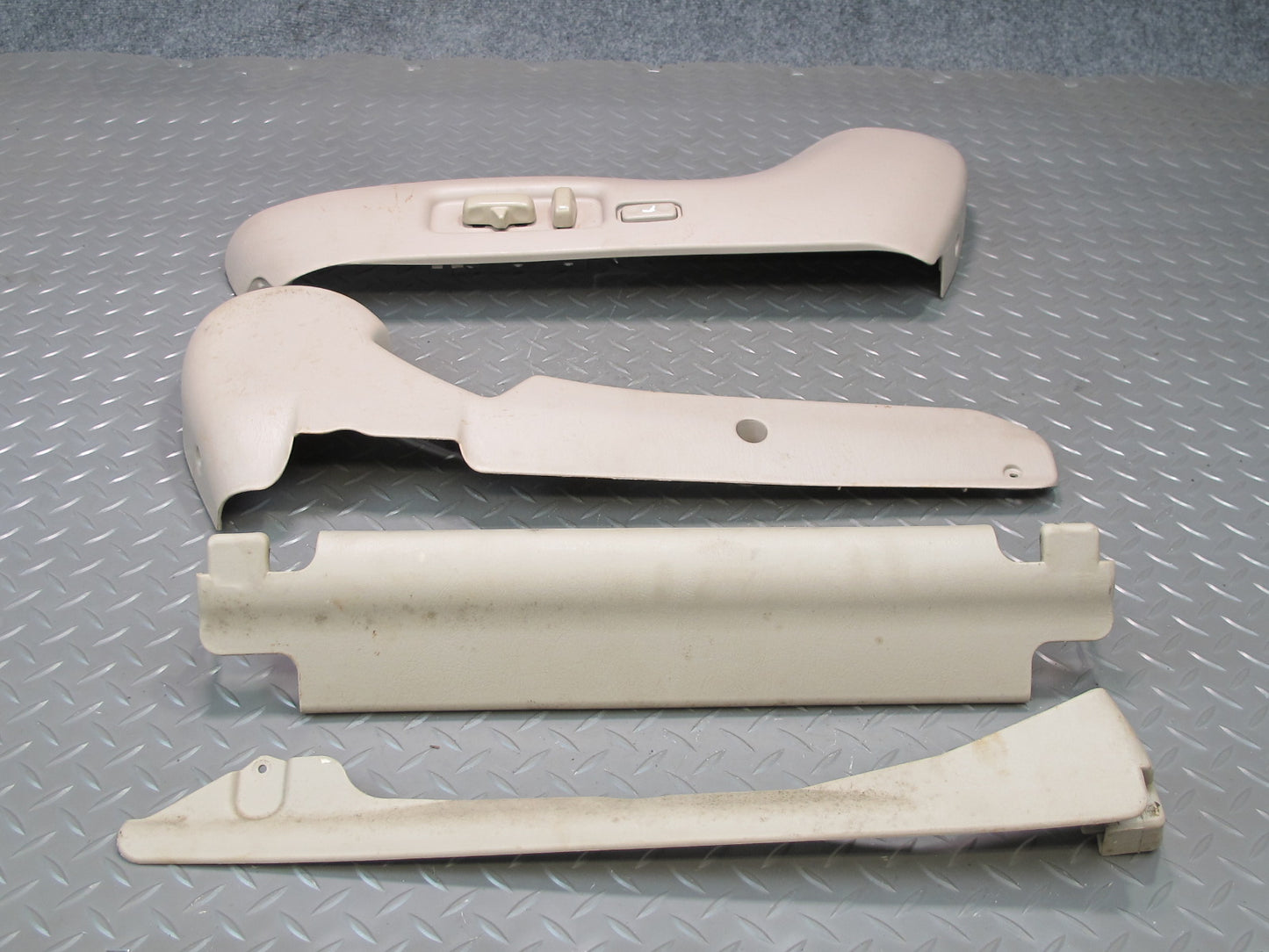 1998-2002 Lexus J100 LX470 Front Left Side Seat Trim Cover Panel W/ Switch Set