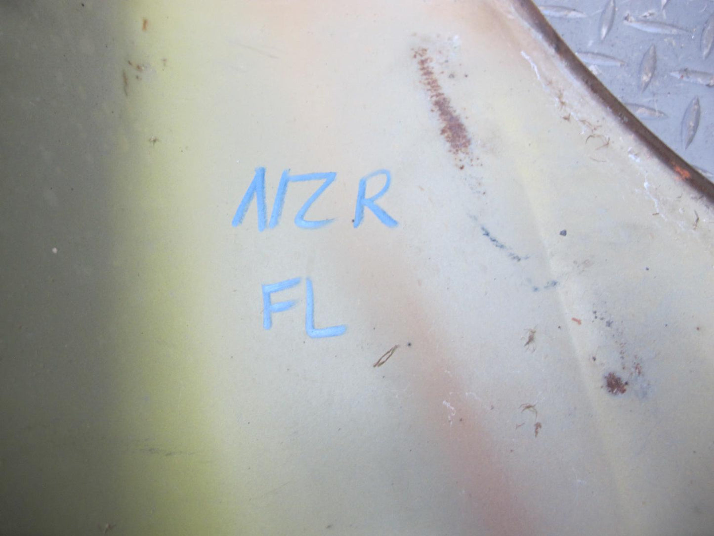 77-78 Datsun S30 280Z Front Left Fender Shell Panel Yellow OEM