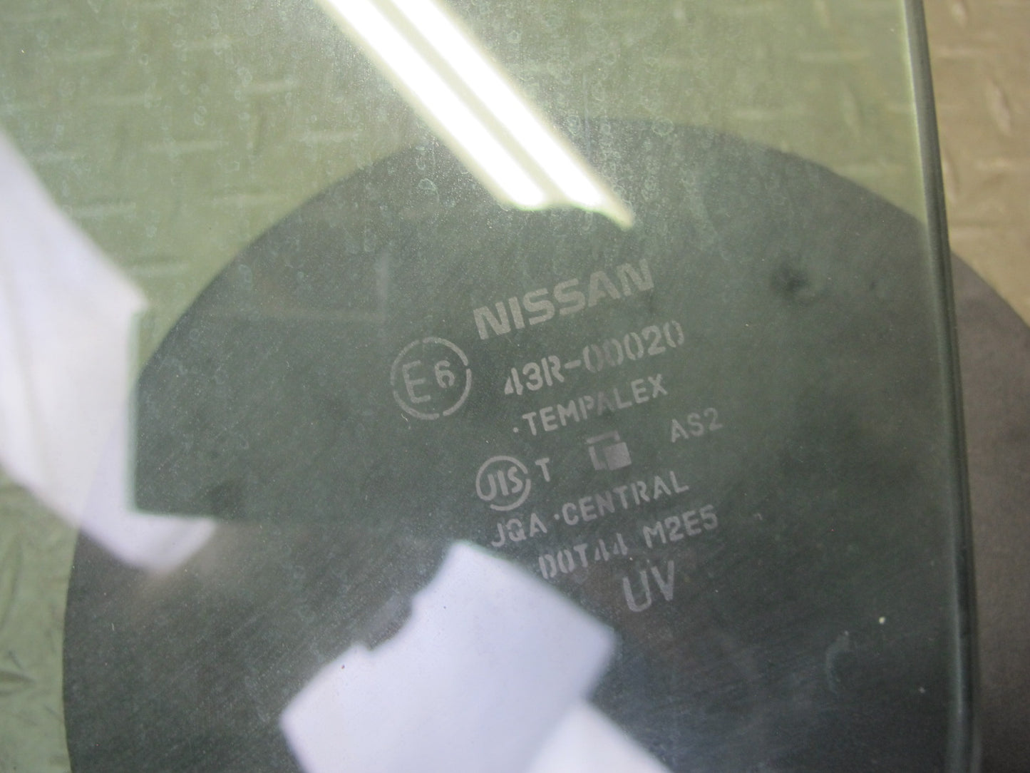 10-19 Nissan Z34 370Z Convertible Front Right Passenger Door Glass Window OEM