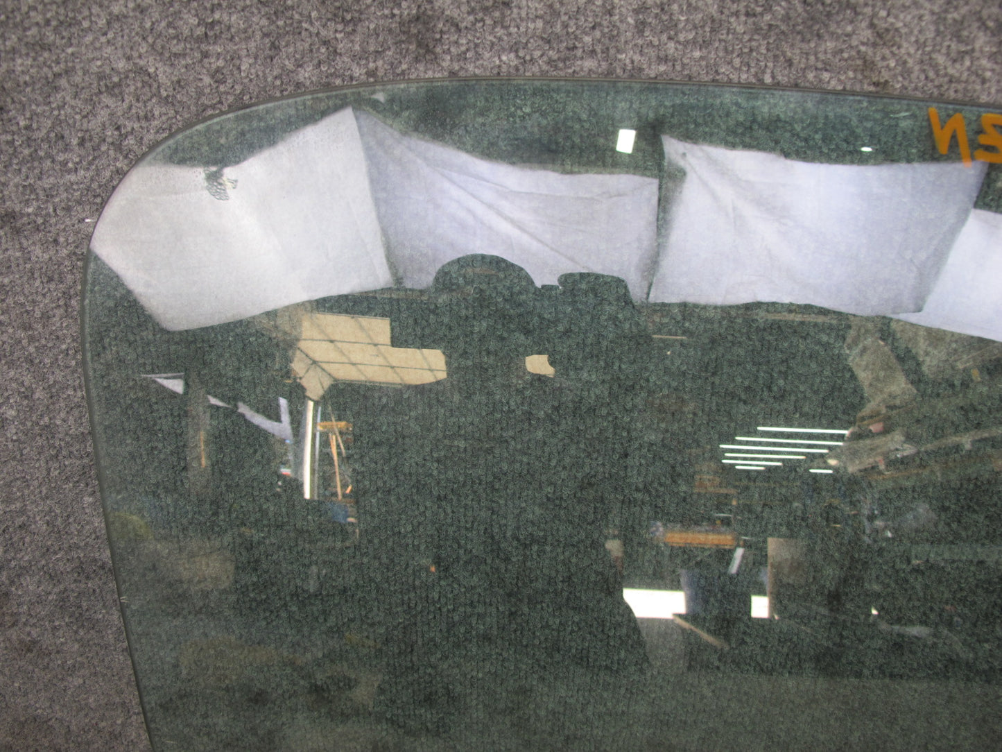 10-19 Nissan Z34 370Z Convertible Front Right Passenger Door Glass Window OEM