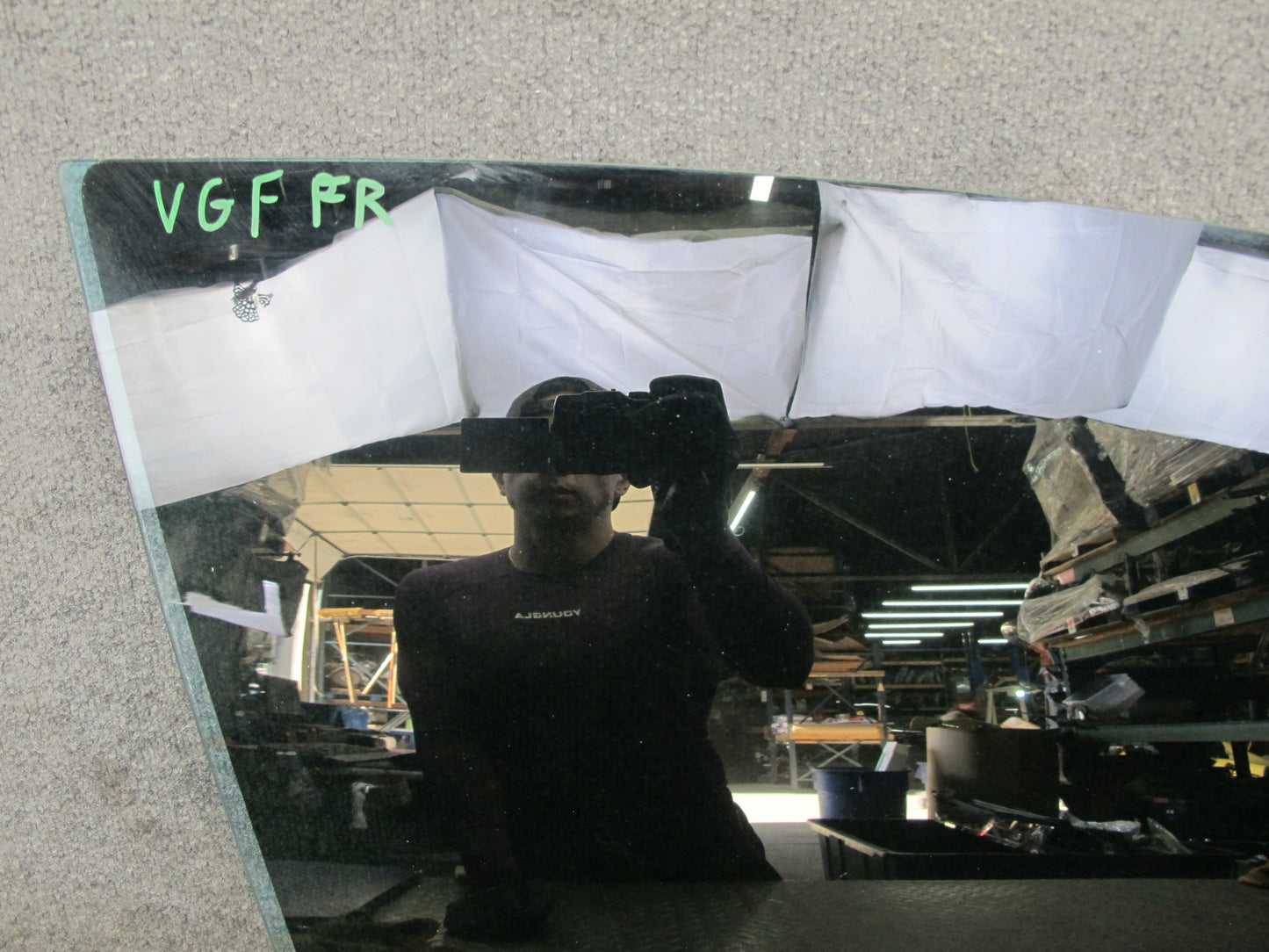 06-09 VW Golf MK5 R32 GTI Rabbit 2DR Front Right Passenger Door Glass Window OEM