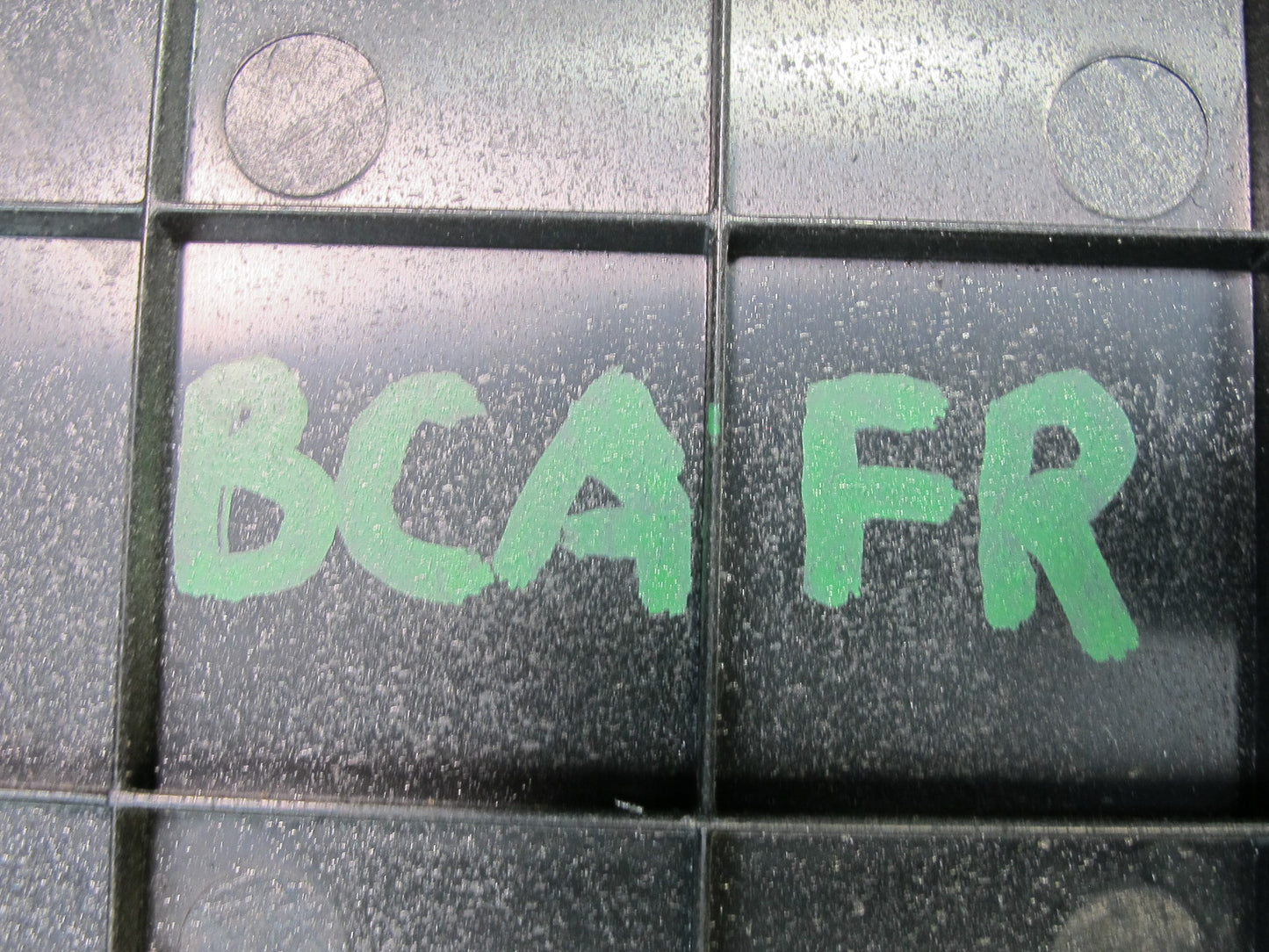 06-12 Bentley Continental Flying Front Right Seat Back Trim Cover Panel Set