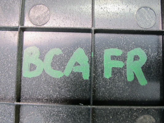 06-12 Bentley Continental Flying Front Right Seat Back Trim Cover Panel Set