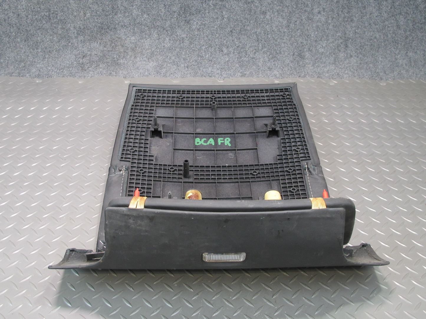 06-12 Bentley Continental Flying Front Right Seat Back Trim Cover Panel Set