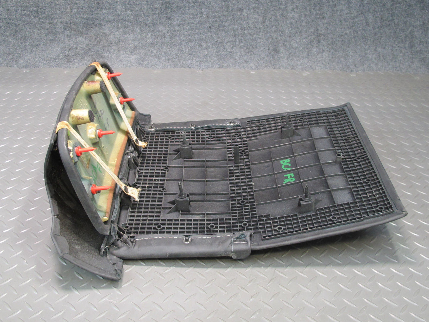 06-12 Bentley Continental Flying Front Right Seat Back Trim Cover Panel Set