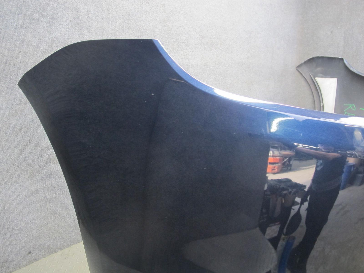 17-23 Porsche Panamera S 971 Rear Bumper Cover w PDC Night Blue Metallic