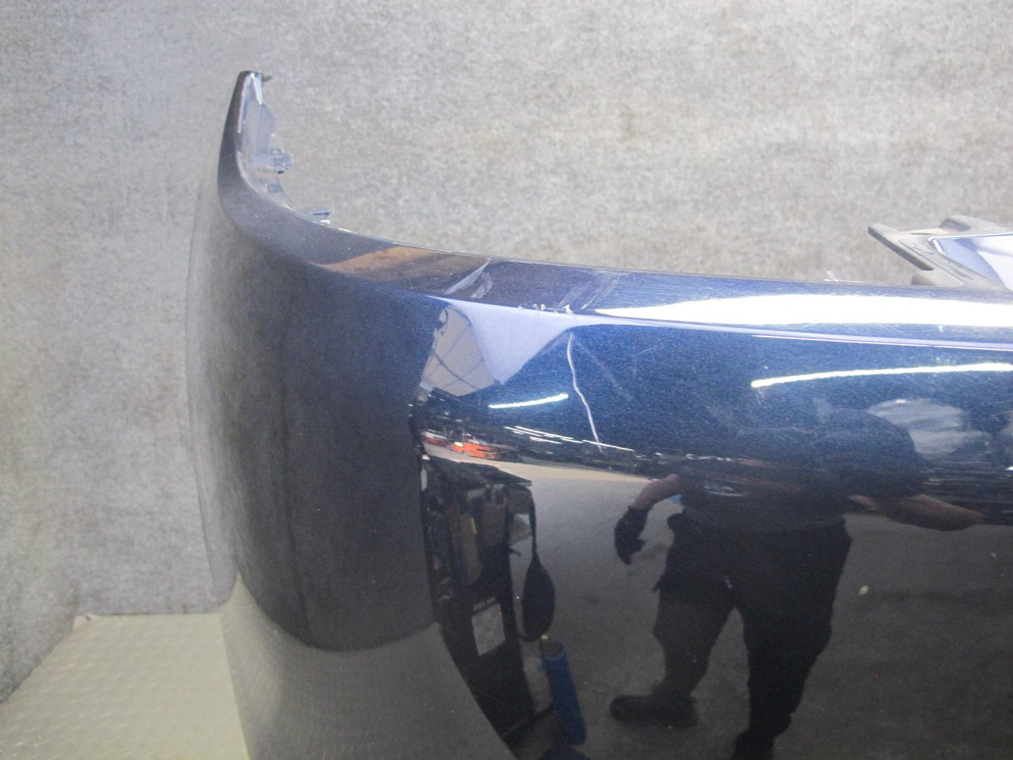 17-23 Porsche Panamera S 971 Rear Bumper Cover w PDC Night Blue Metallic