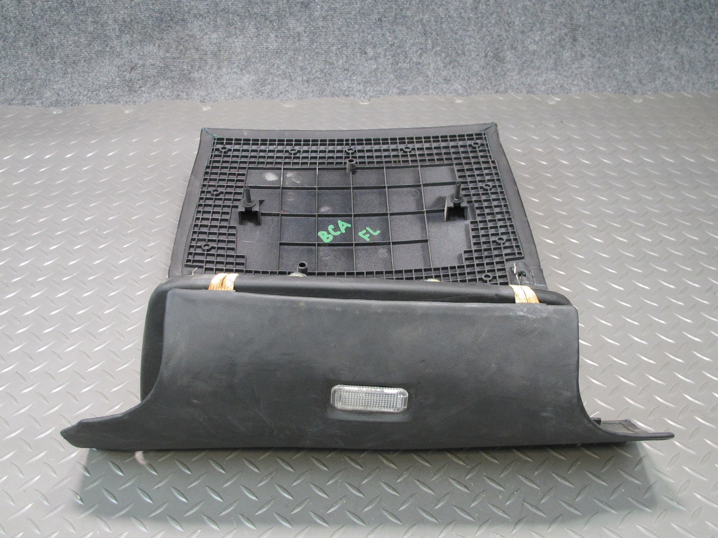 06-12 Bentley Continental Flying Front Left Seat Back Trim Cover Panel Set