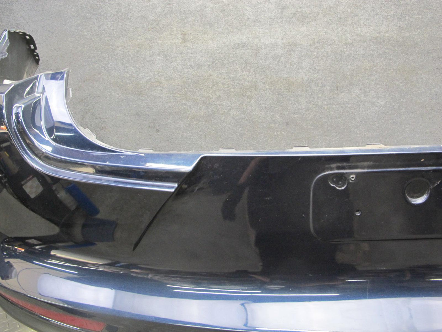 17-23 Porsche Panamera S 971 Rear Bumper Cover w PDC Night Blue Metallic