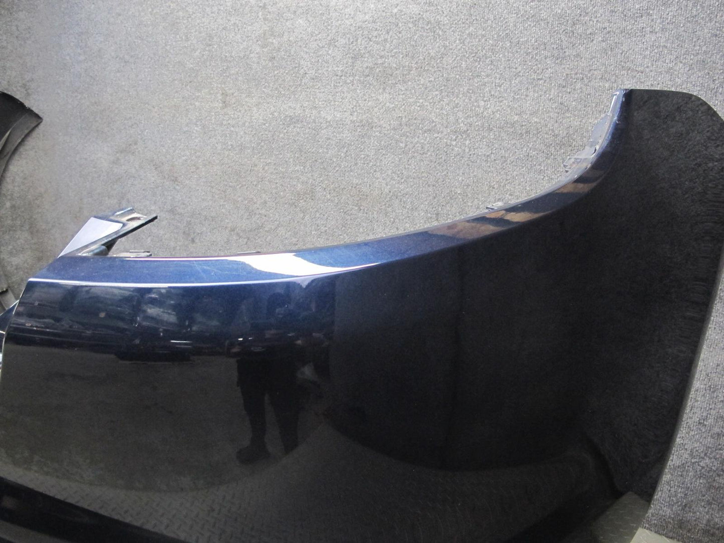 17-23 Porsche Panamera S 971 Rear Bumper Cover w PDC Night Blue Metallic