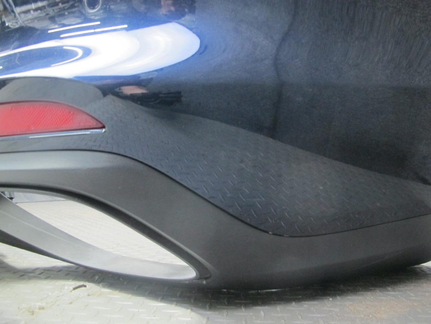 17-23 Porsche Panamera S 971 Rear Bumper Cover w PDC Night Blue Metallic