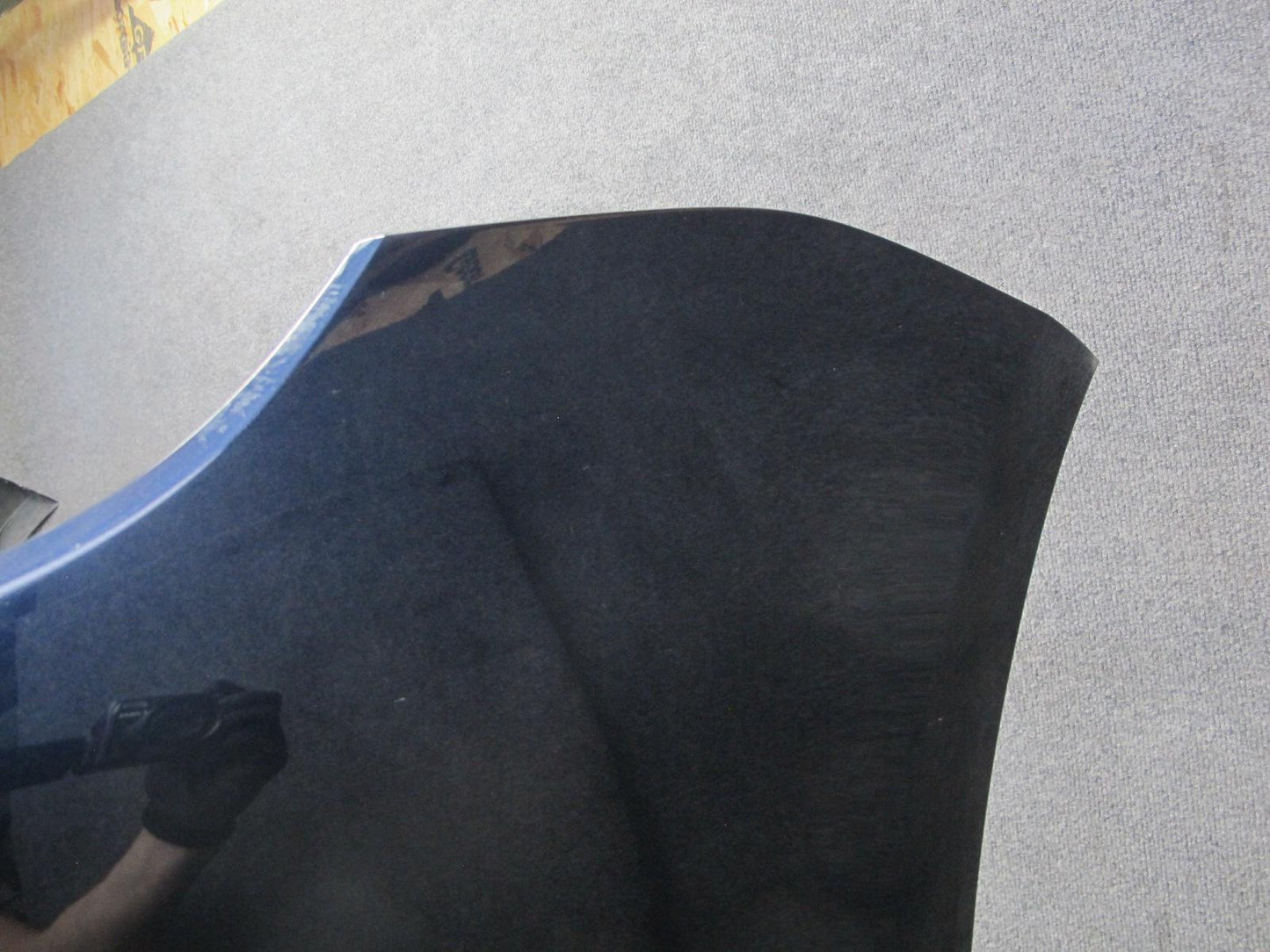 17-23 Porsche Panamera S 971 Rear Bumper Cover w PDC Night Blue Metallic