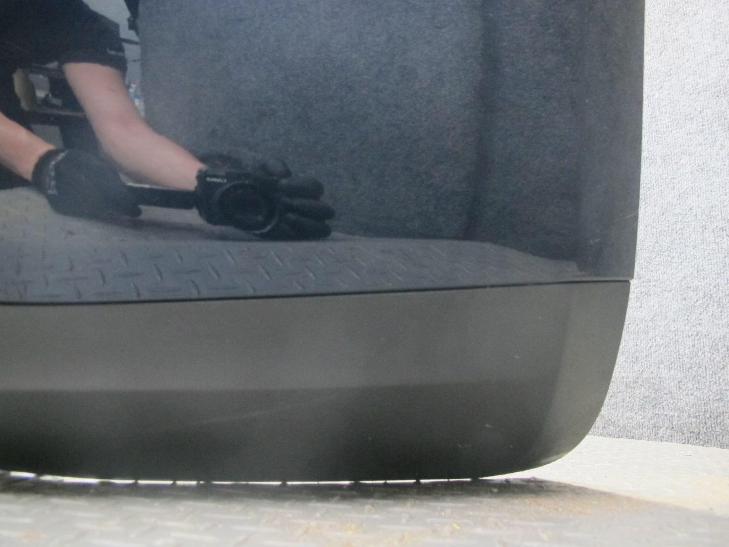 17-23 Porsche Panamera S 971 Rear Bumper Cover w PDC Night Blue Metallic