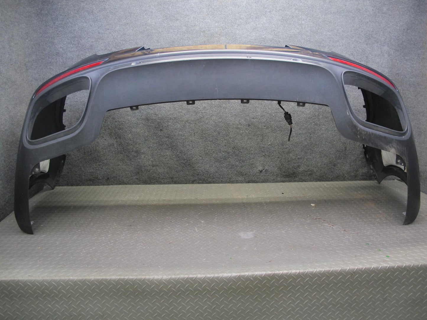 17-23 Porsche Panamera S 971 Rear Bumper Cover w PDC Night Blue Metallic