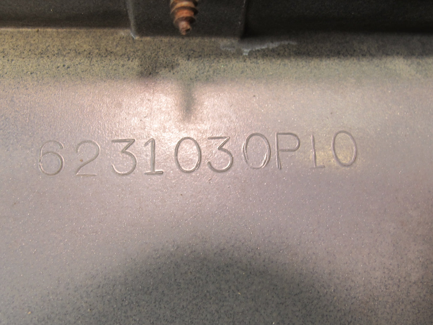 1990 Nissan Z32 300ZX Front Bumper Nose Trim Cover Panel Silver 62310-30P10 OEM