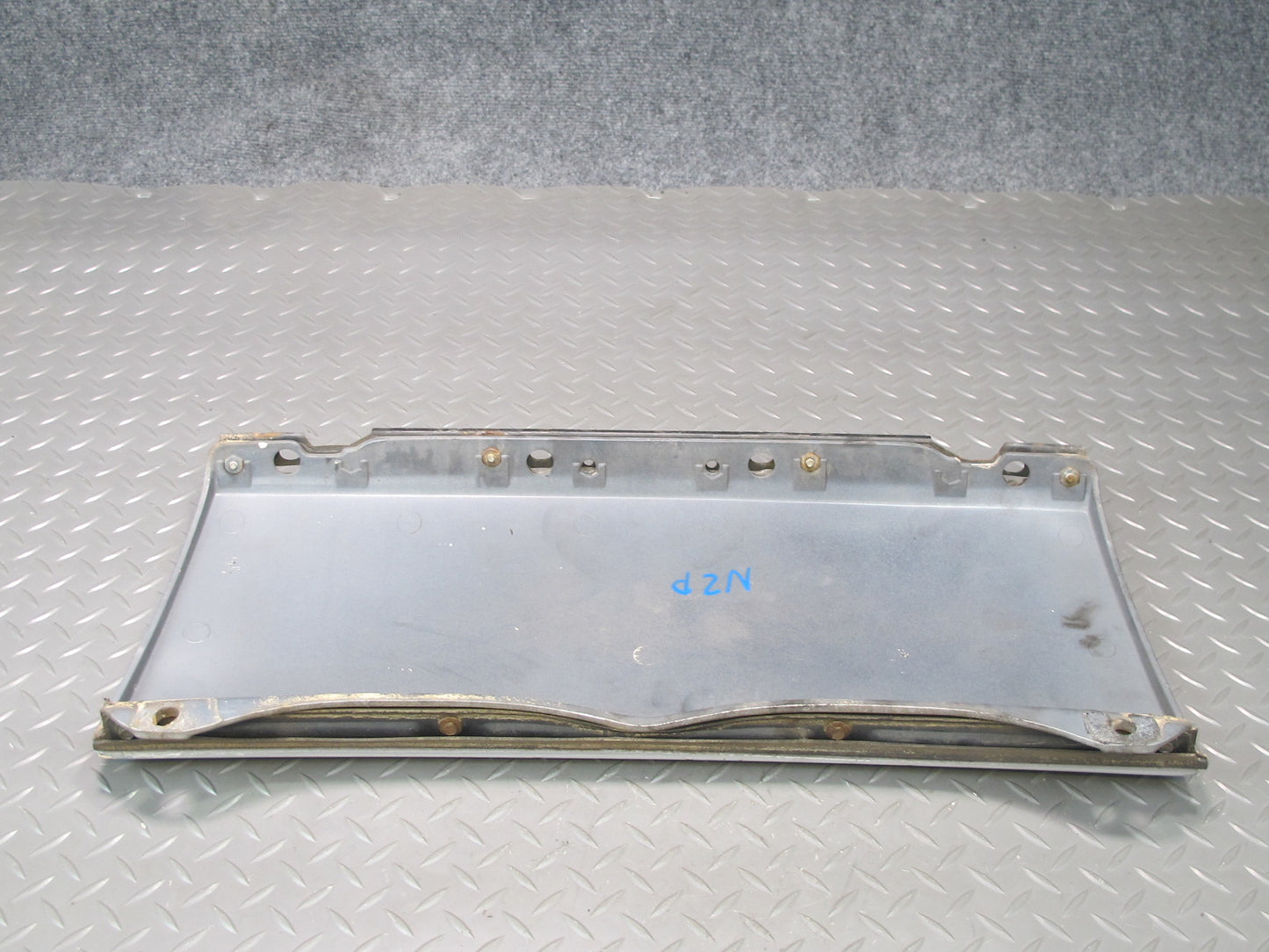 1990 Nissan Z32 300ZX Front Bumper Nose Trim Cover Panel Silver 62310-30P10 OEM