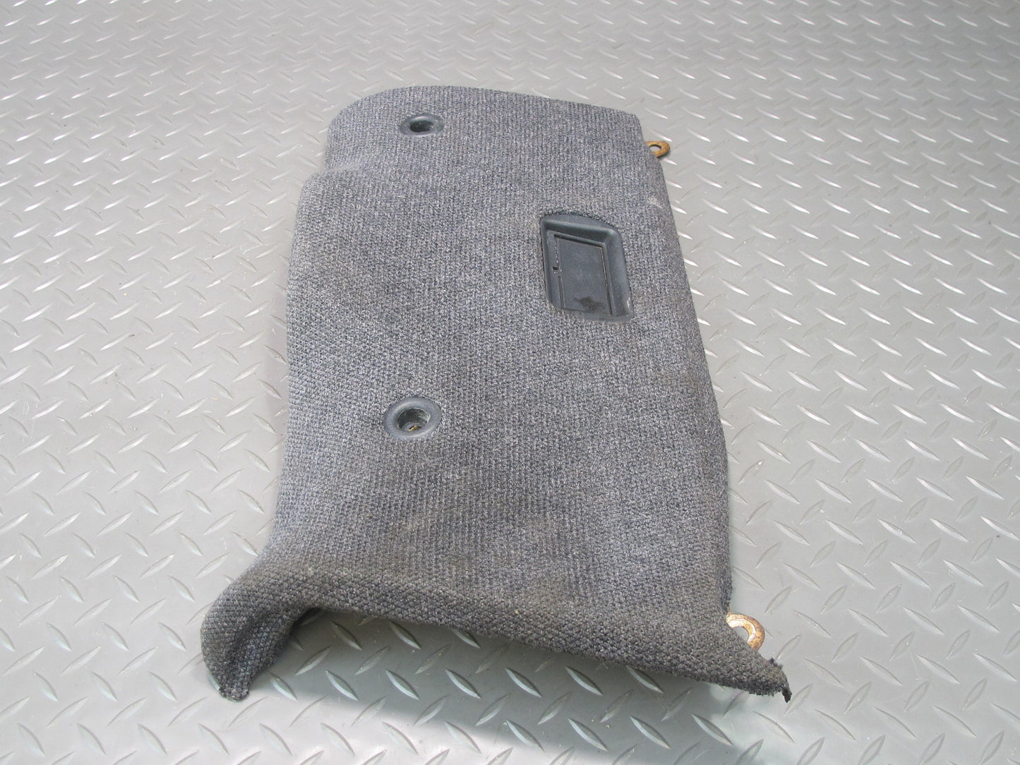 90-91 Nissan Z32 300ZX Dash Front Left Lower Knee Trim Cover Panel Gray OEM