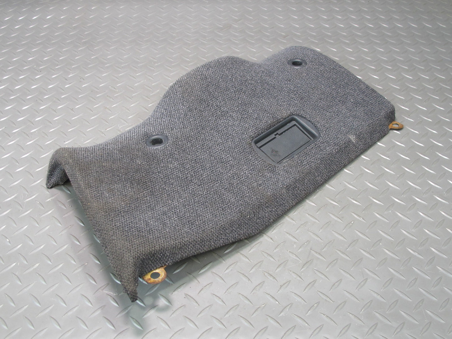 90-91 Nissan Z32 300ZX Dash Front Left Lower Knee Trim Cover Panel Gray OEM