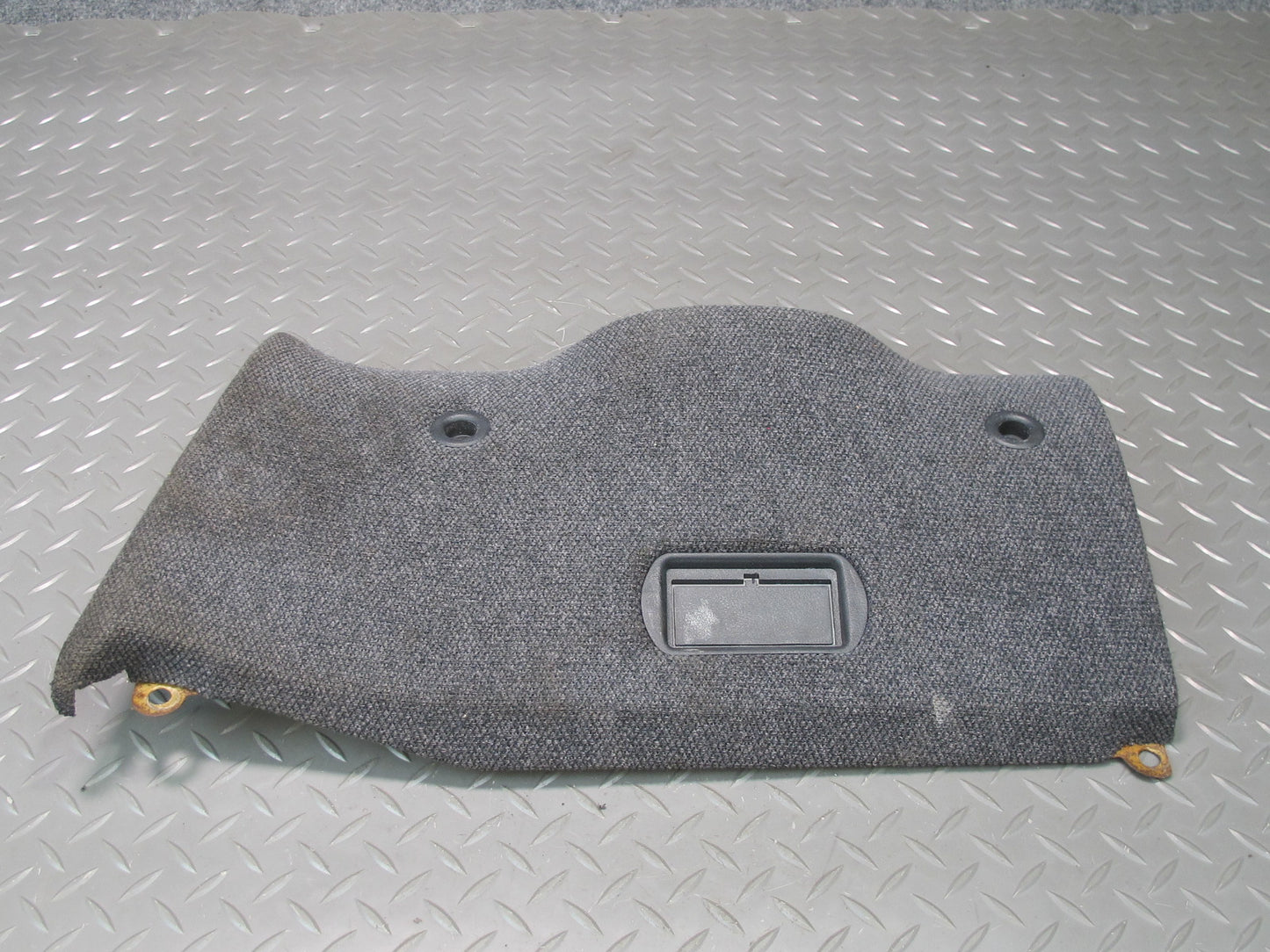 90-91 Nissan Z32 300ZX Dash Front Left Lower Knee Trim Cover Panel Gray OEM
