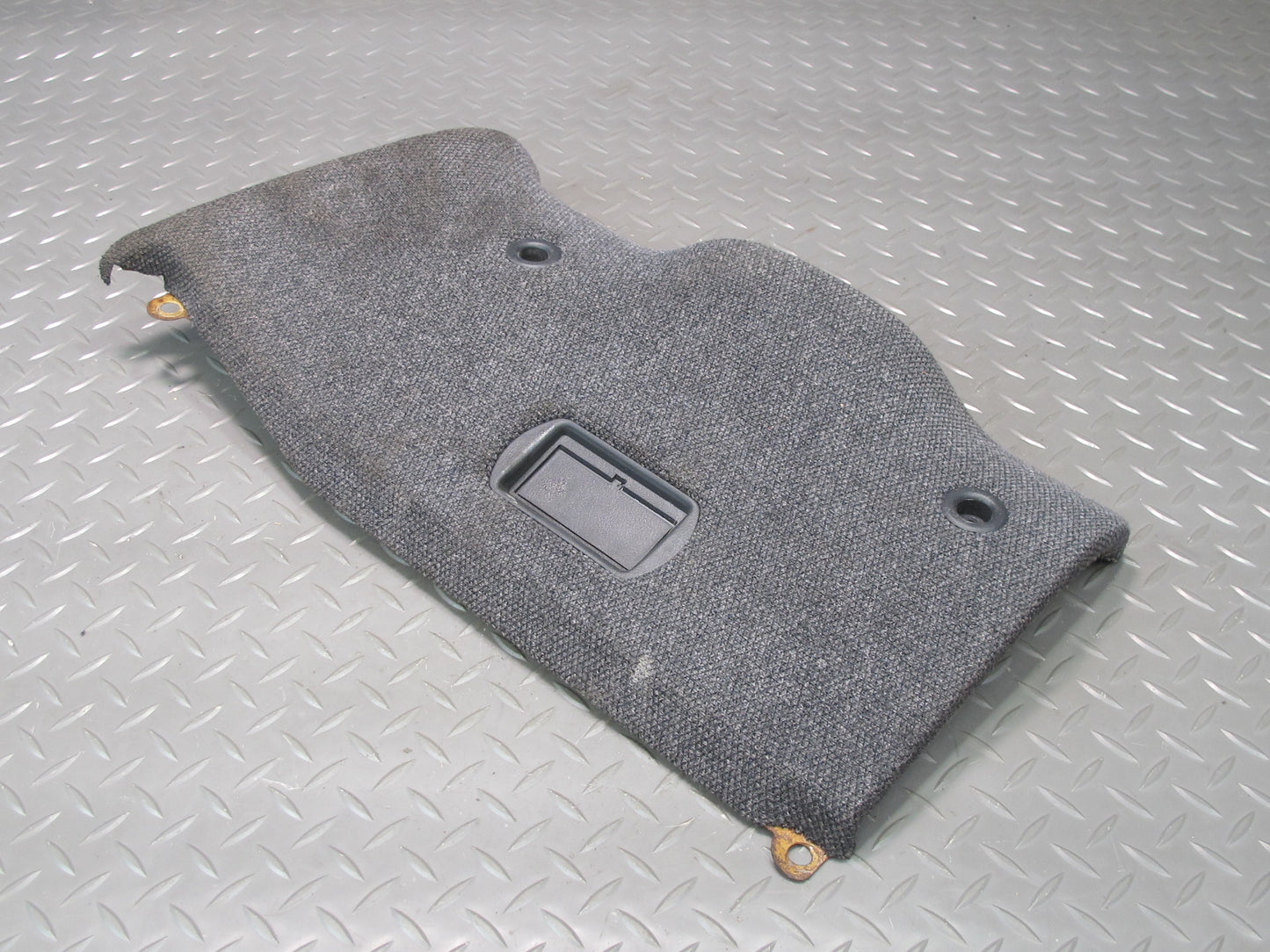 90-91 Nissan Z32 300ZX Dash Front Left Lower Knee Trim Cover Panel Gray OEM