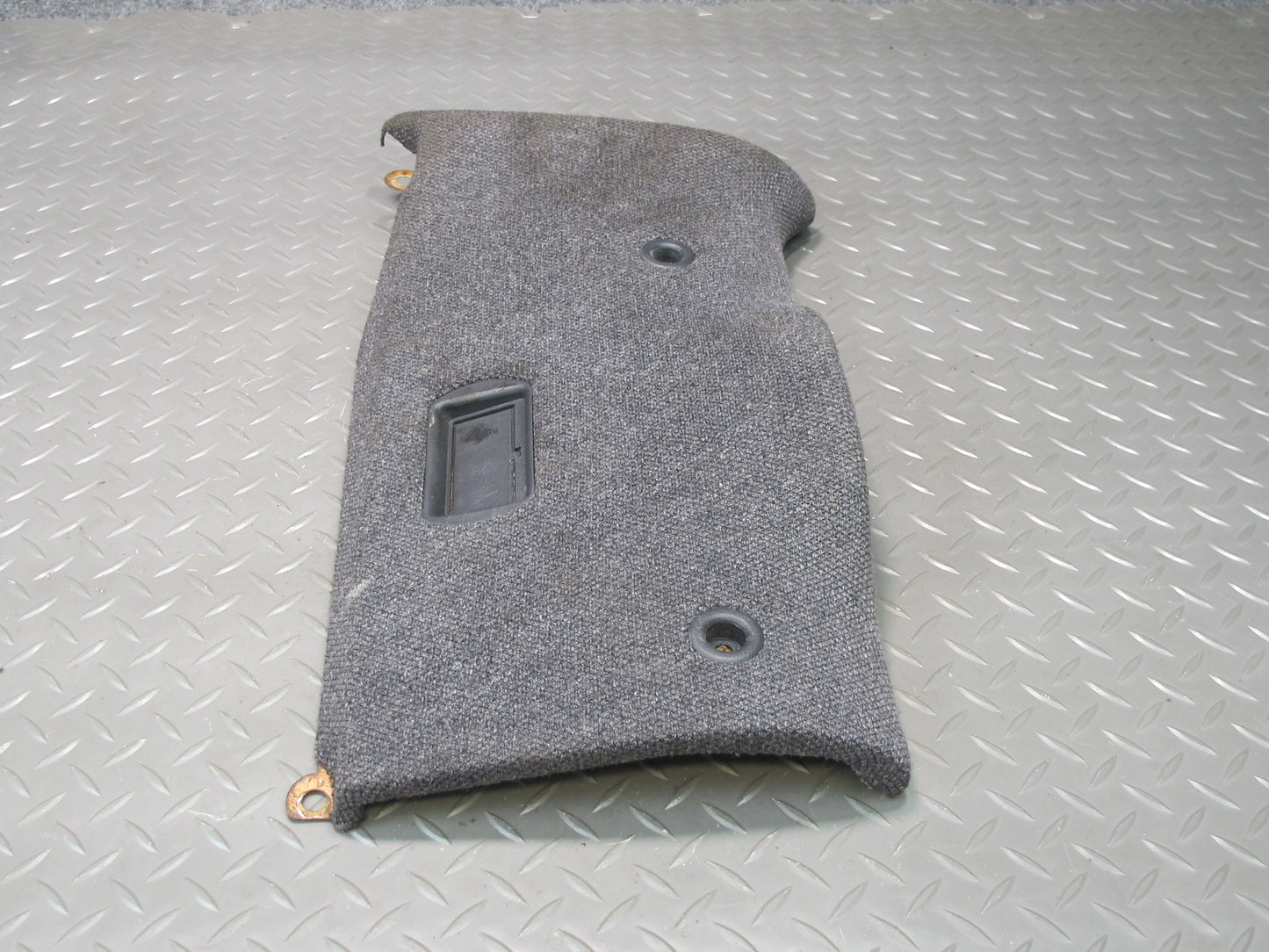 90-91 Nissan Z32 300ZX Dash Front Left Lower Knee Trim Cover Panel Gray OEM