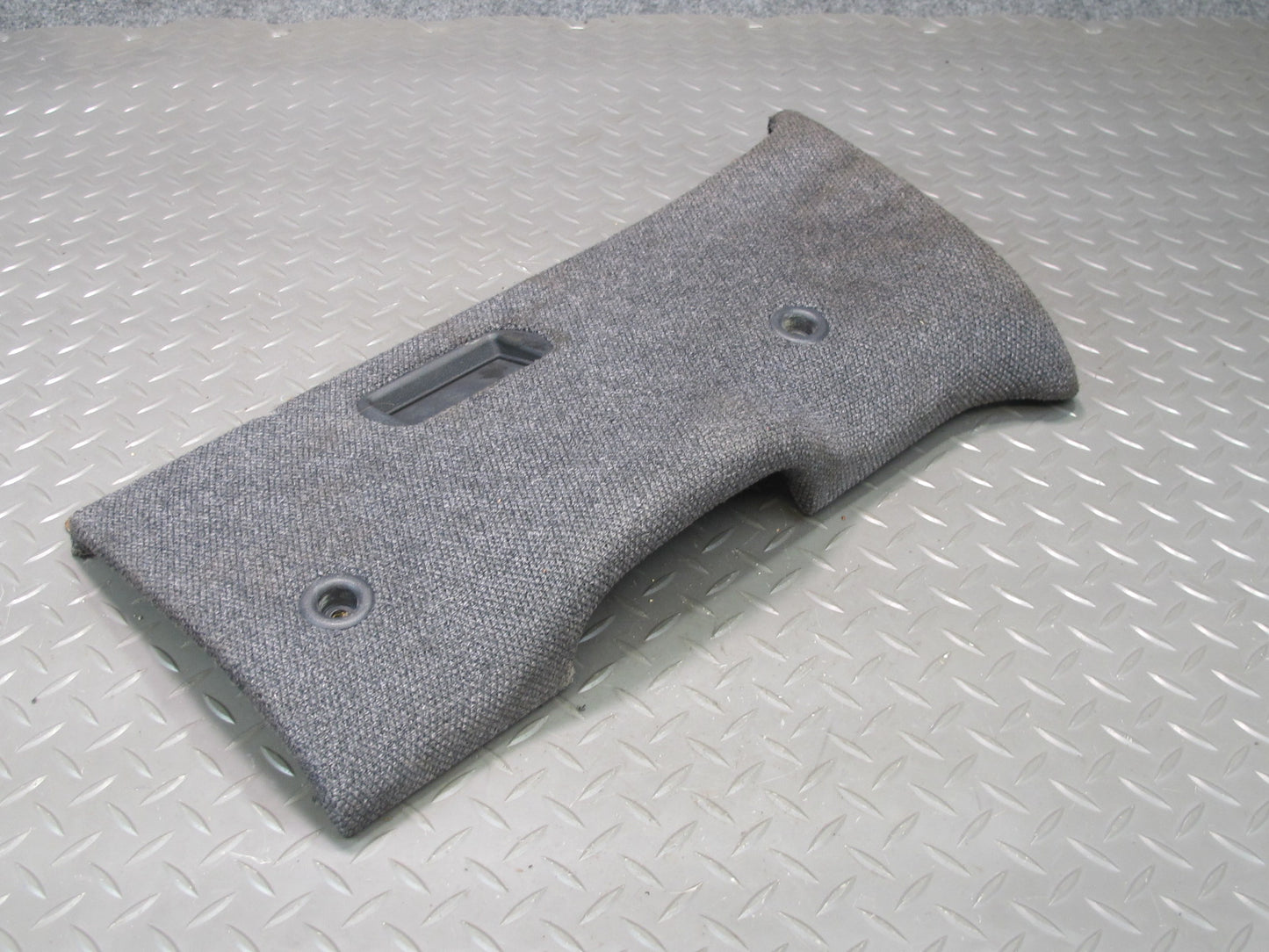 90-91 Nissan Z32 300ZX Dash Front Left Lower Knee Trim Cover Panel Gray OEM