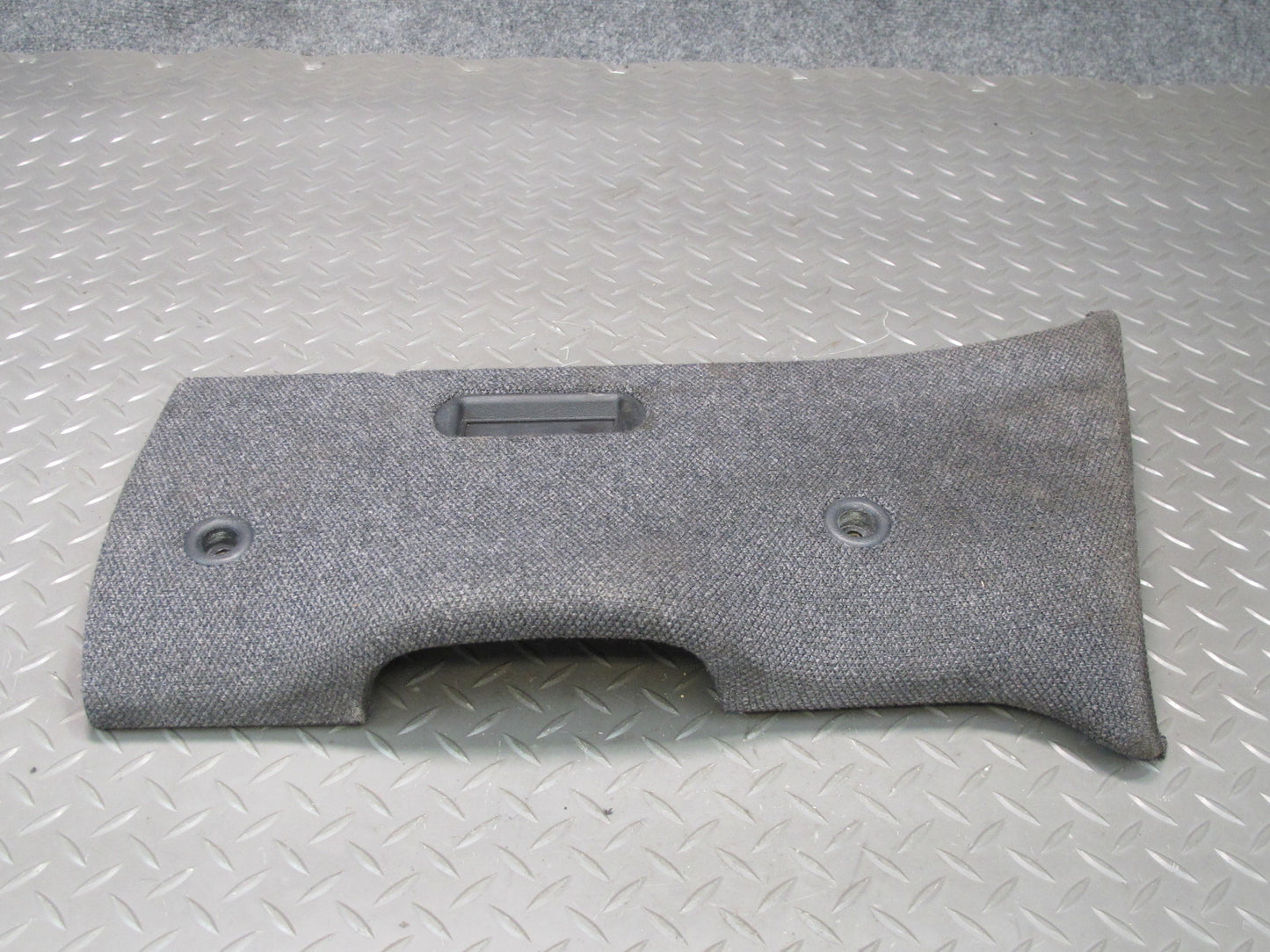 90-91 Nissan Z32 300ZX Dash Front Left Lower Knee Trim Cover Panel Gray OEM