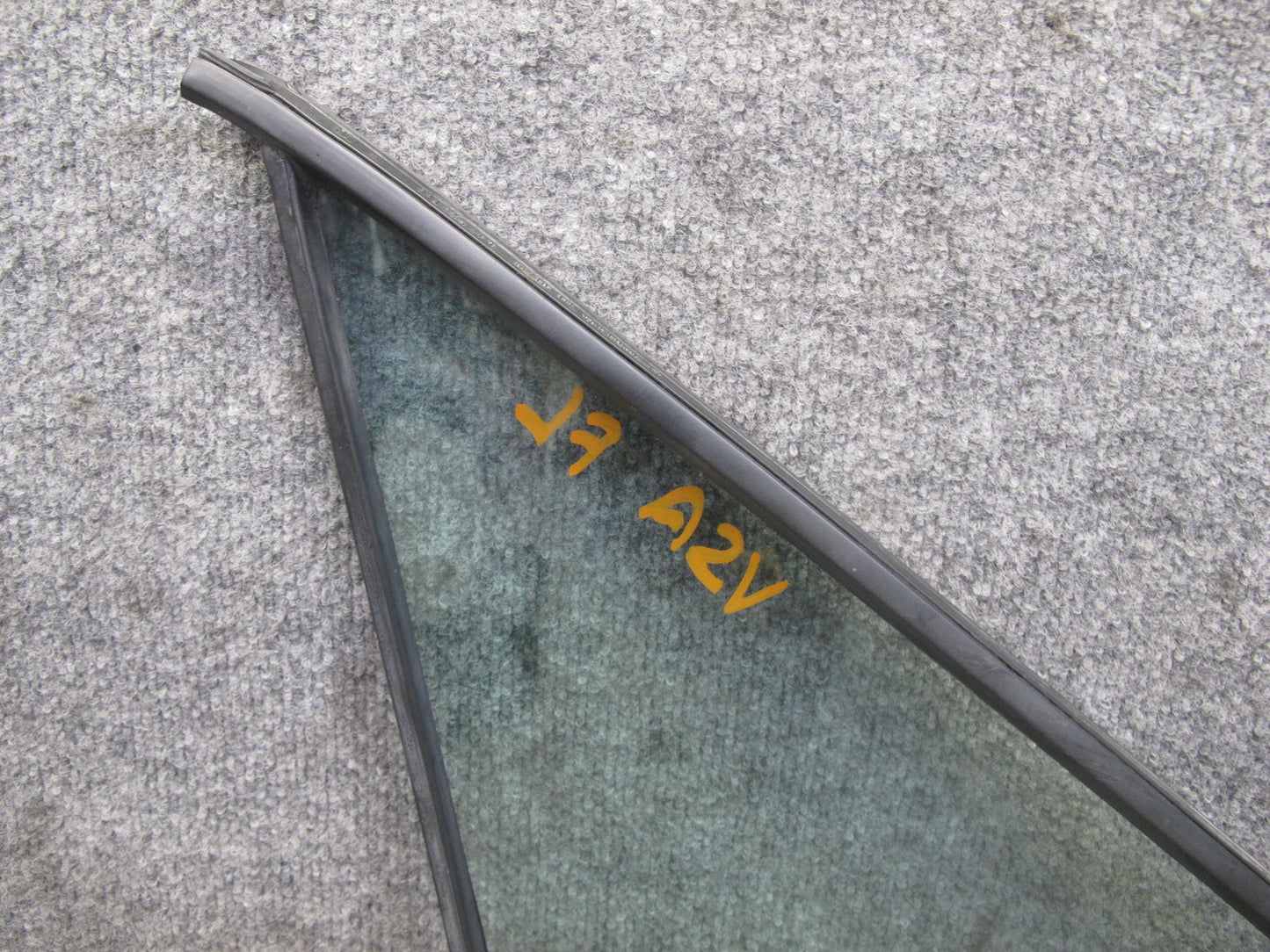 85-88 Volkswagen VW Scirocco MK2 Front Left Driver Door Vent Glass Window OEM