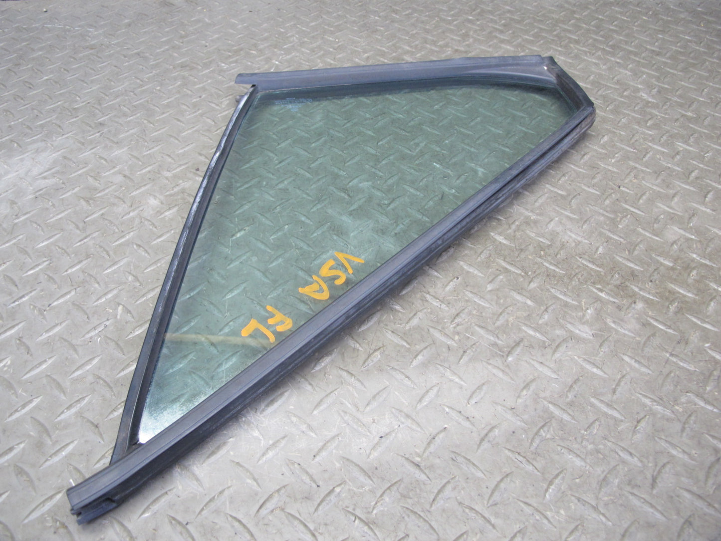85-88 Volkswagen VW Scirocco MK2 Front Left Driver Door Vent Glass Window OEM