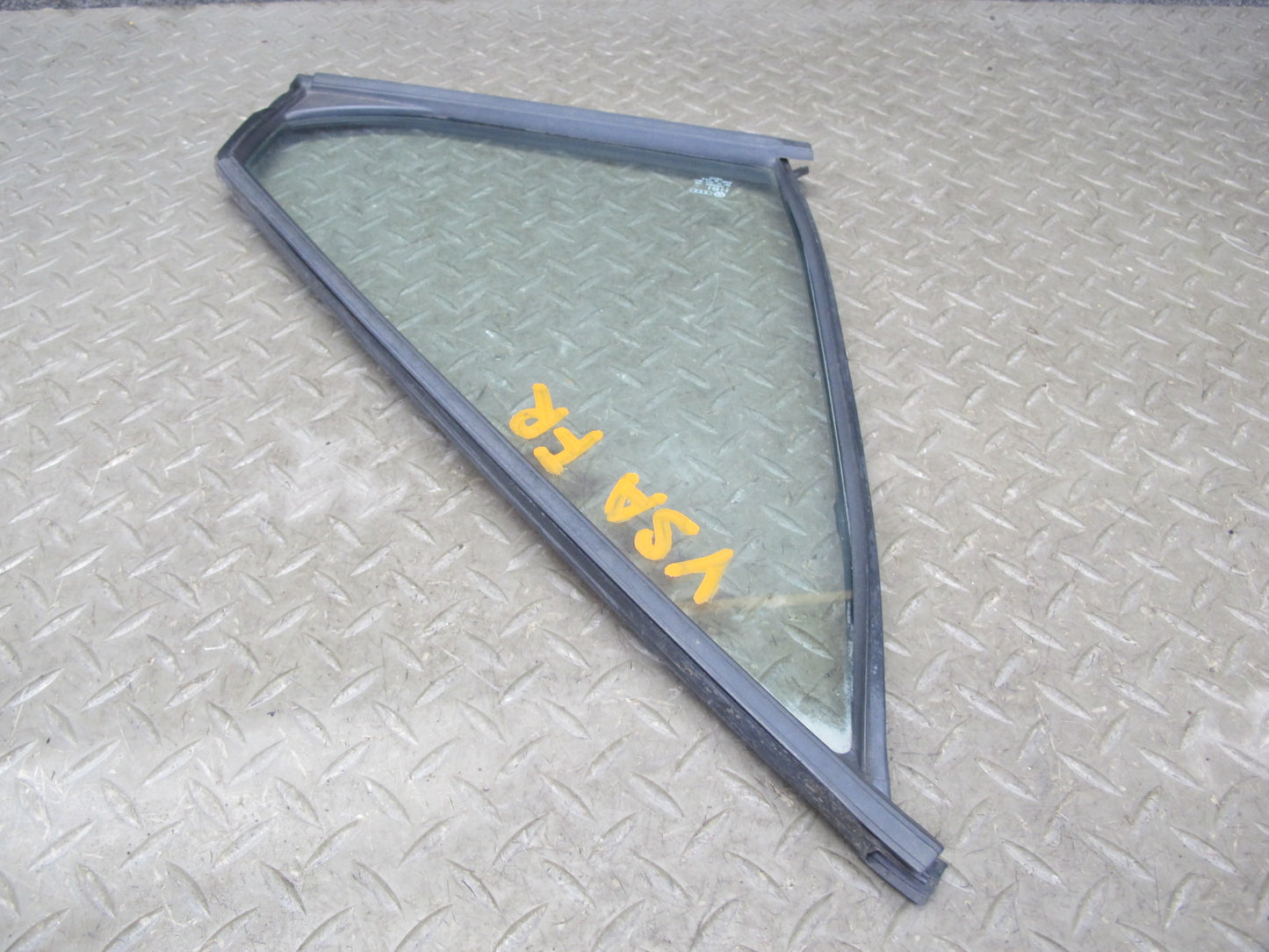 85-88 Volkswagen VW Scirocco MK2 Front Right Pass Door Vent Glass Window OEM