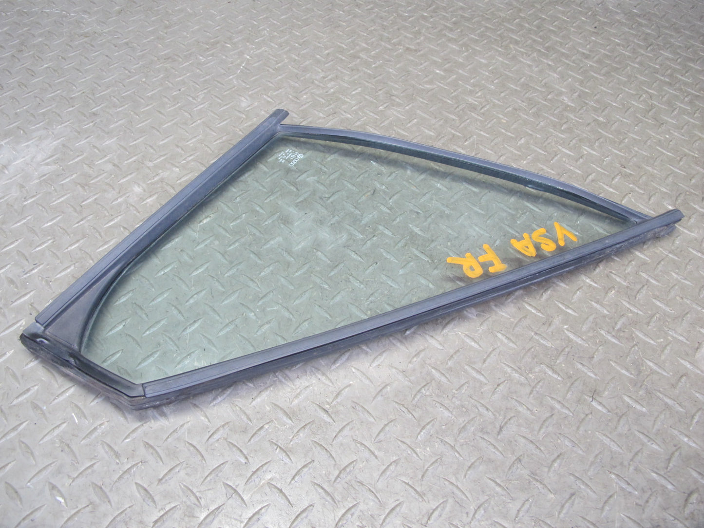 85-88 Volkswagen VW Scirocco MK2 Front Right Pass Door Vent Glass Window OEM