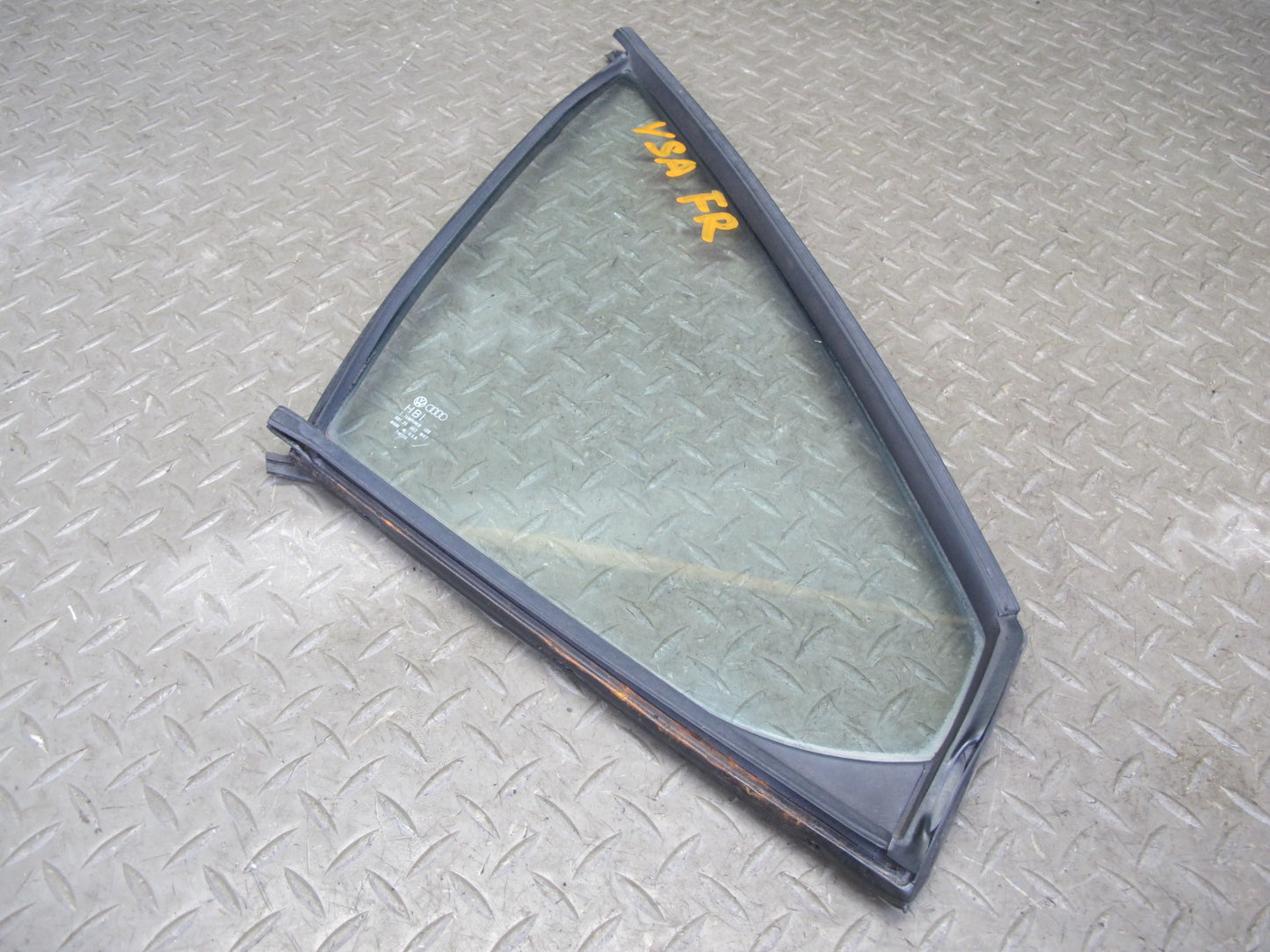 85-88 Volkswagen VW Scirocco MK2 Front Right Pass Door Vent Glass Window OEM