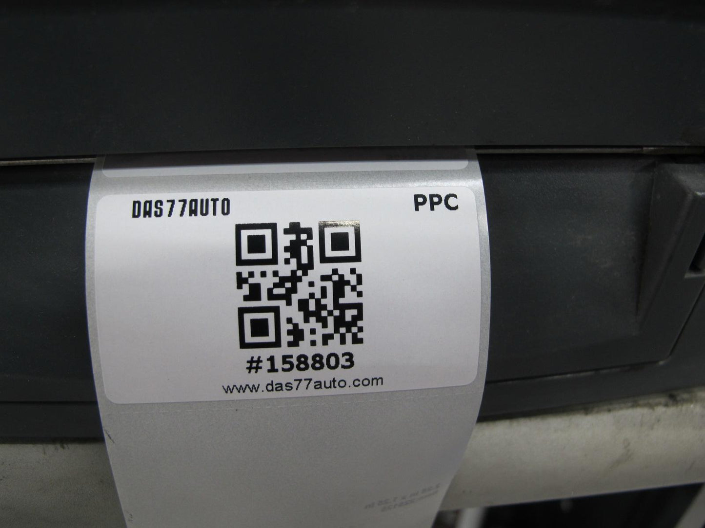 2011-2014 Porsche Cayenne 958 Rear Bumper Panel Cover W/ PDC Sensors Black