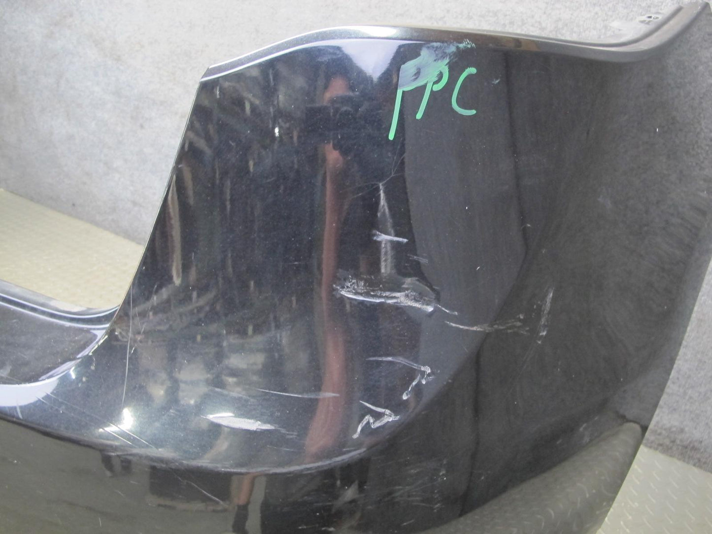 2011-2014 Porsche Cayenne 958 Rear Bumper Panel Cover W/ PDC Sensors Black