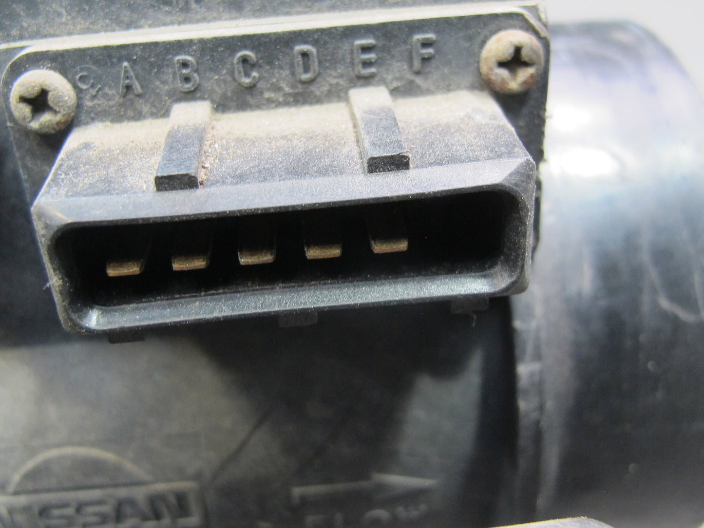 90-91 Nissan Z32 300ZX NON Turbo Air Intake Cleaner Filter Box w MAF Sensor OEM