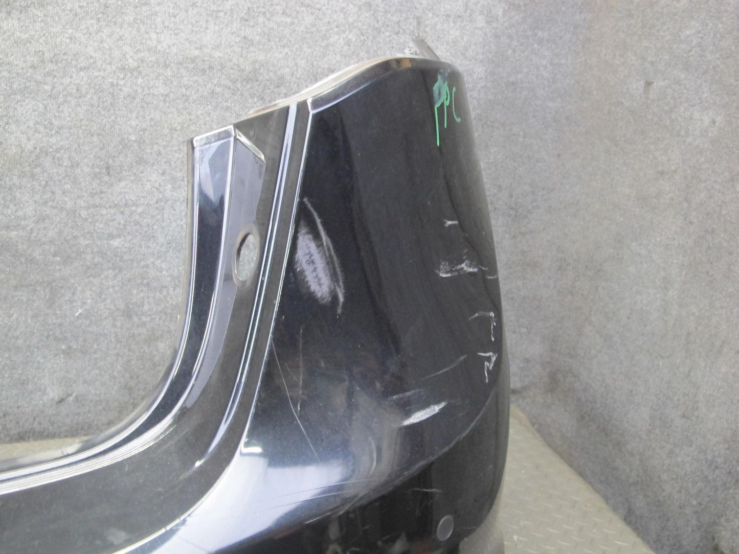 2011-2014 Porsche Cayenne 958 Rear Bumper Panel Cover W/ PDC Sensors Black