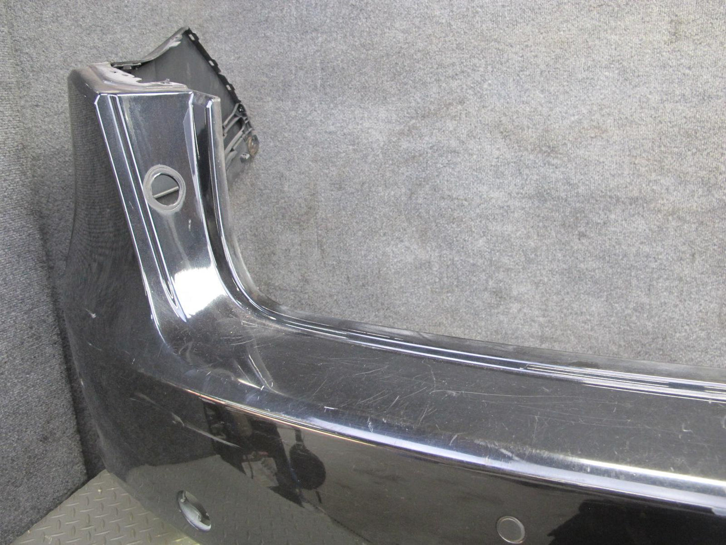 2011-2014 Porsche Cayenne 958 Rear Bumper Panel Cover W/ PDC Sensors Black