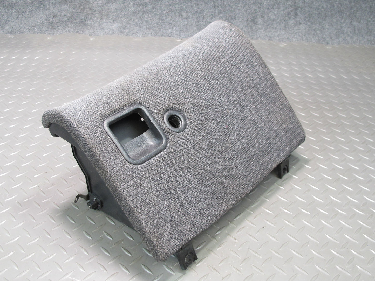 90-91 Nissan Z32 300ZX Dash Glove Box Compartment Storage Door Lid Gray OEM