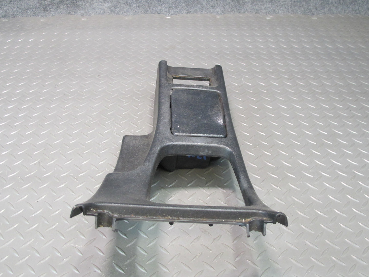 90-96 Nissan Z32 300ZX Center Console Shifter Storage Trim Cover Panel Black OEM