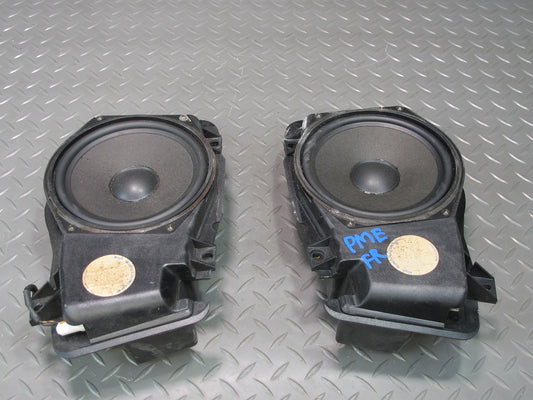 90-95 Mercedes W124 300D Front Left & Right Door Speaker Set OEM