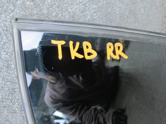 2008-2011 BMW E90 M3 328i 335i Rear Right Door Fixed Glass Window