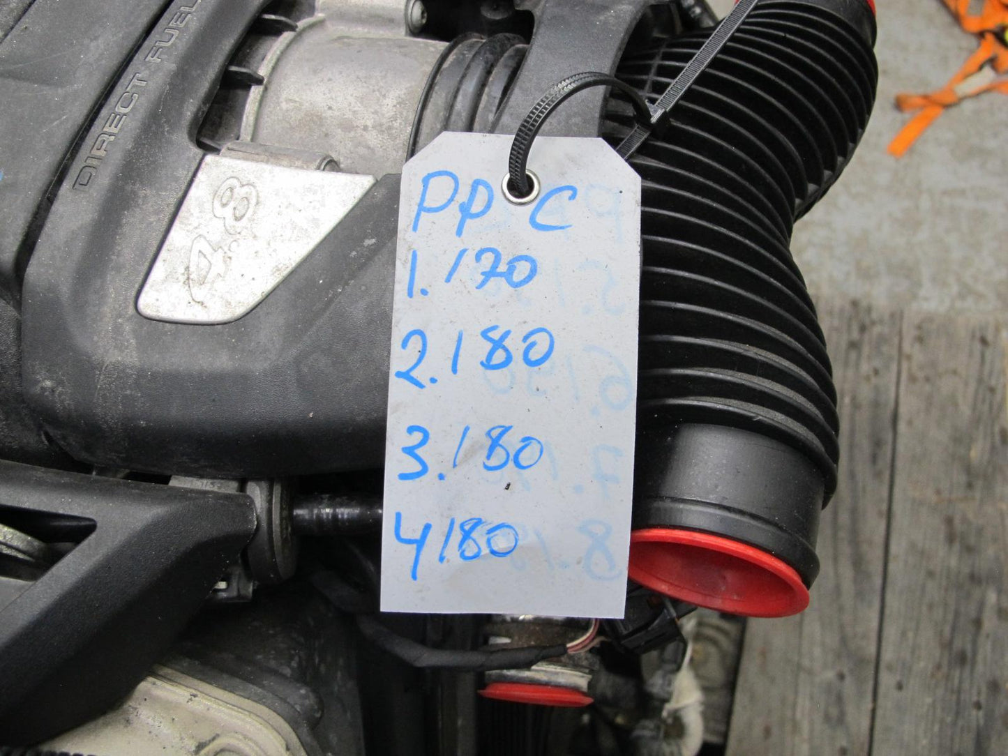 11-14 Porsche Cayenne 958 4.8L Turbo V8 M48.52 AWD Complete Engine Motor 123K