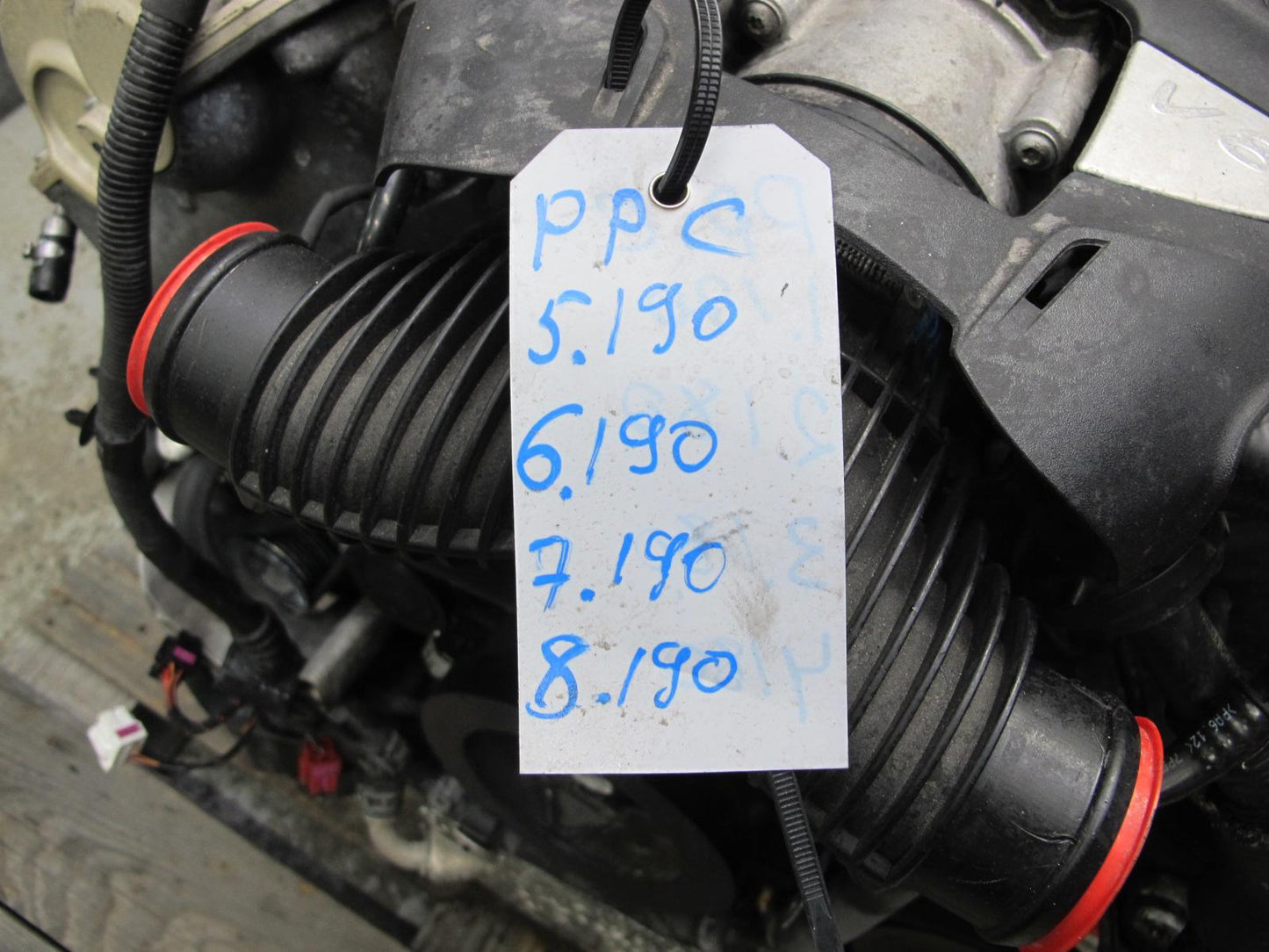 11-14 Porsche Cayenne 958 4.8L Turbo V8 M48.52 AWD Complete Engine Motor 123K