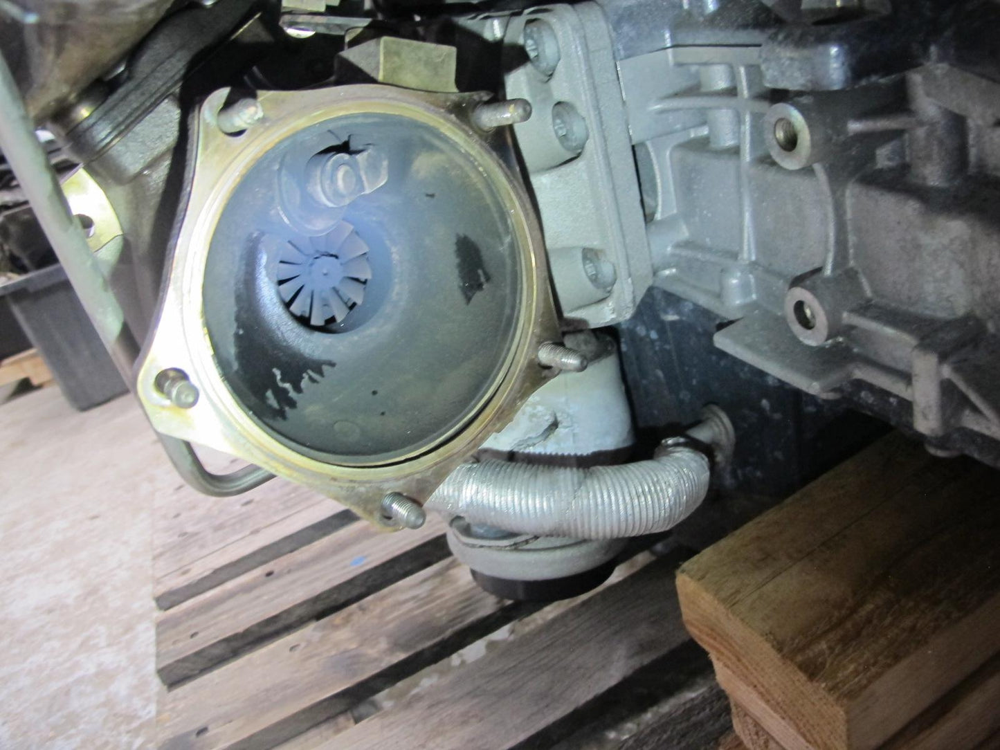 11-14 Porsche Cayenne 958 4.8L Turbo V8 M48.52 AWD Complete Engine Motor 123K