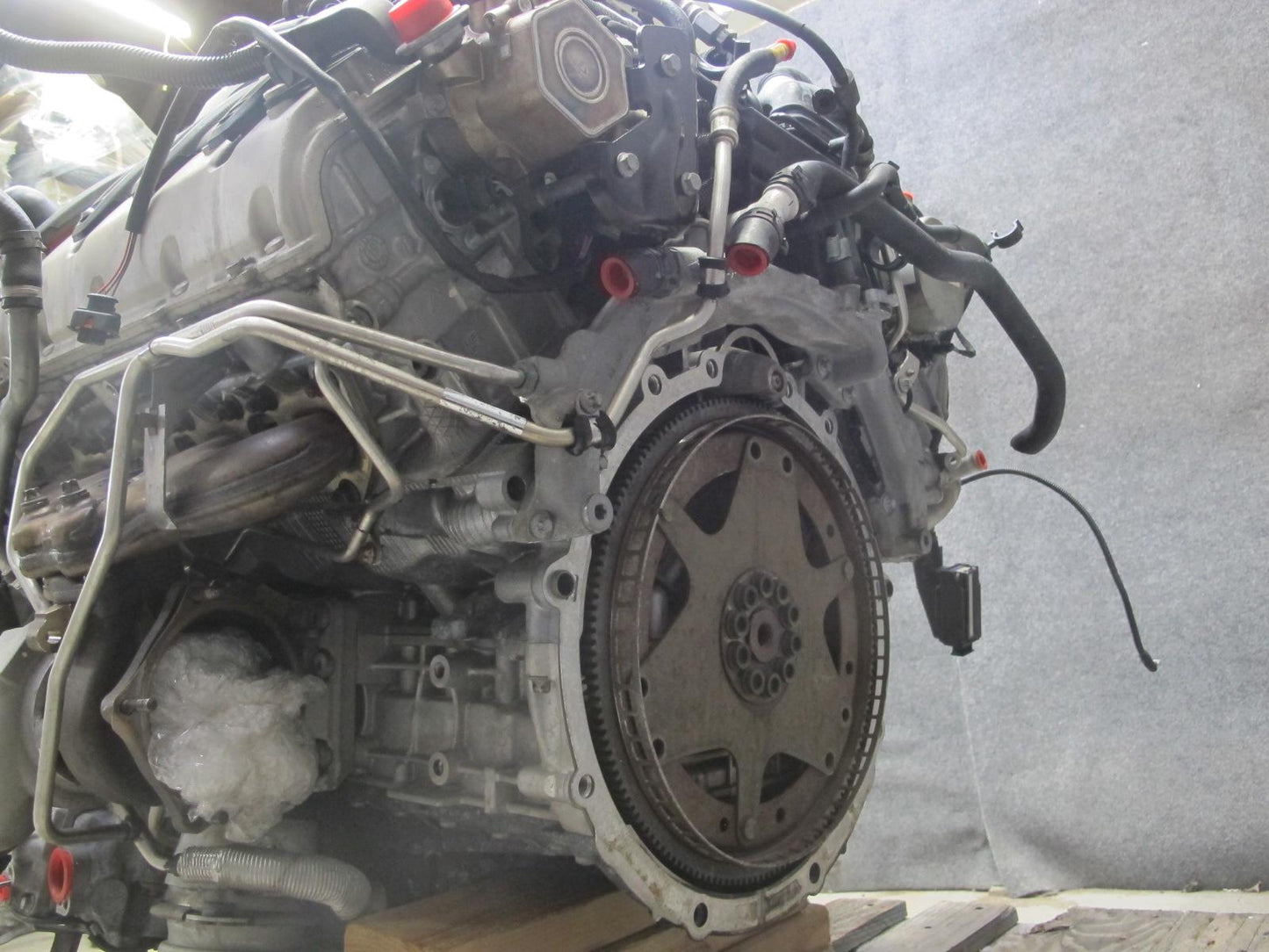 11-14 Porsche Cayenne 958 4.8L Turbo V8 M48.52 AWD Complete Engine Motor 123K