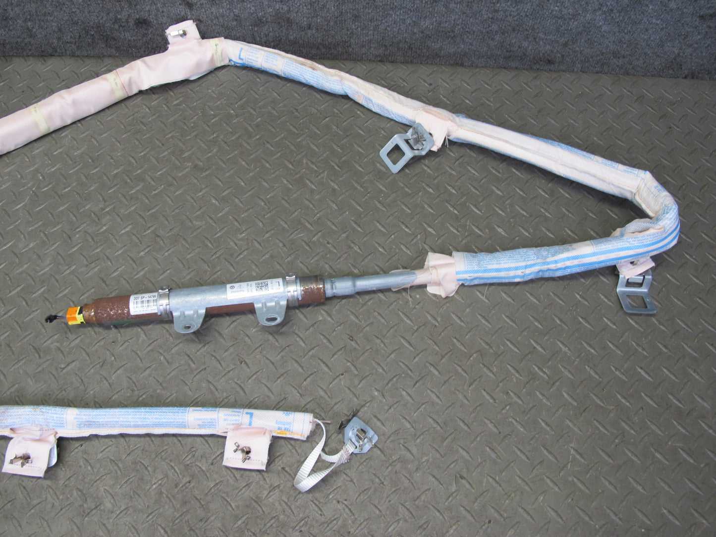 11-18 PORSCHE CAYENNE LEFT DRIVER SIDE ROOF SRS AIRBAG 7P5880741C OEM